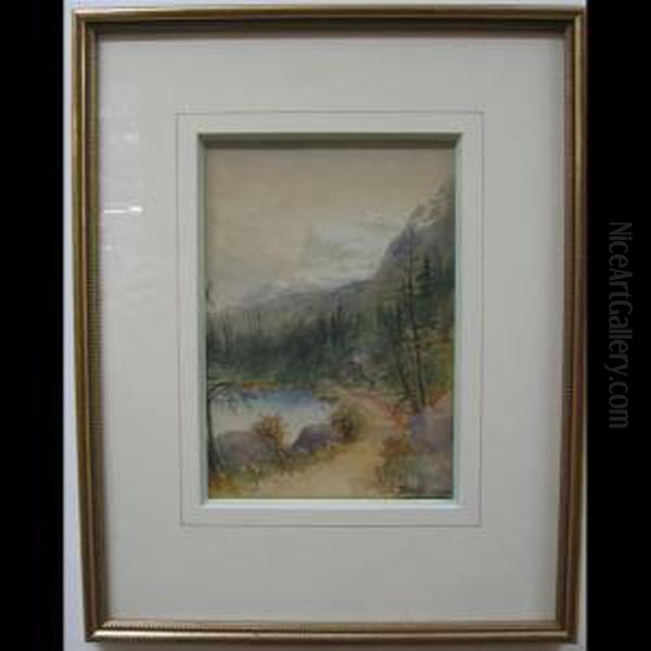 Vista Pathway Oil Painting by Thomas Harrison Wilkinson