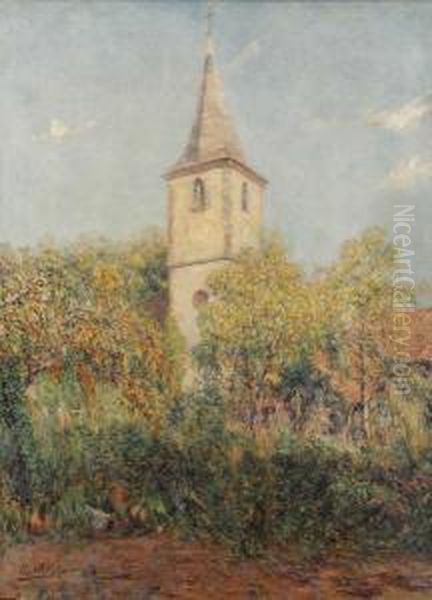 Kerkgezicht In De Zomer Oil Painting by Ferdinand Willaert