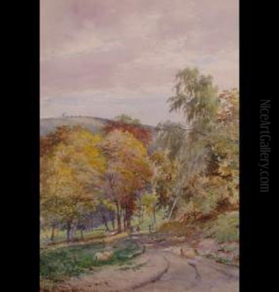 To New Pastures Oil Painting by Arthur Reginald Willett