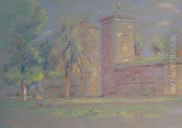 St. Augustine Oil Painting by Dwight Williams