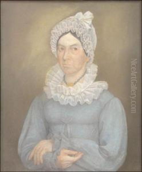 Mrs. Anne Brokaw Silcox Oil Painting by Micah Williams