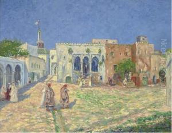 The Casbah, Tangiers, Morocco Oil Painting by Herbert Francis Williams-Lyons