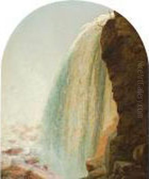 Cave Of The Winds Oil Painting by John Williamson