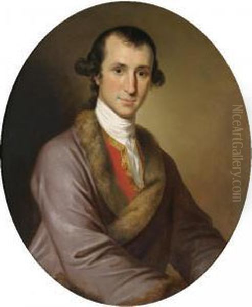 Various Properties
 

 
 
 

 
 Portrait Of Eyles Irwin (1751-1817) Oil Painting by George Willison