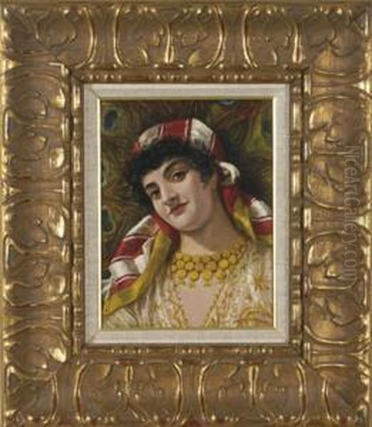 Turkish Beauty Oil Painting by Arnold Willms