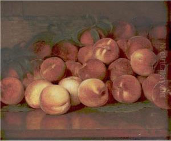 Peaches by Lemuel Everett Wilmarth