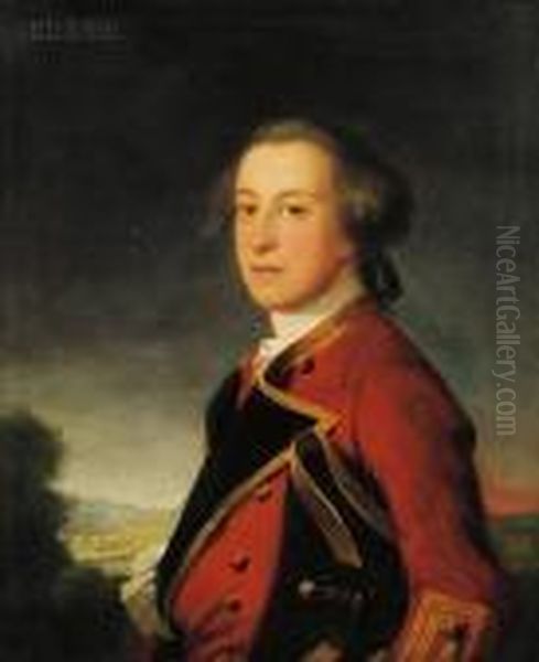 Portrait Of Colonel Henry Smart Oil Painting by Benjamin Wilson