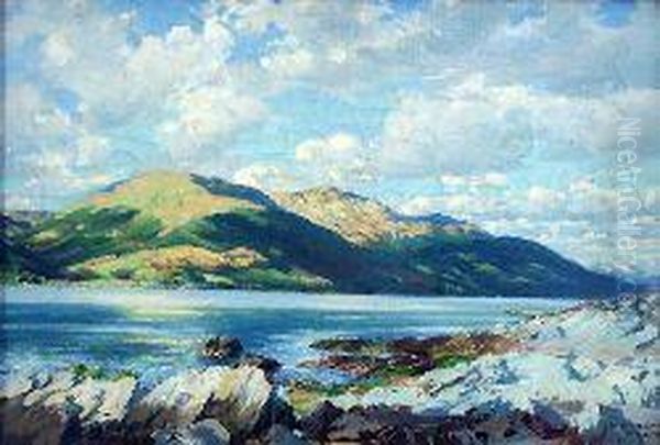 A West Coast Sea-loch by Hugh Cameron Wilson