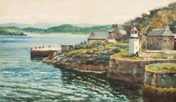 Loch Gate Oil Painting by Peter MacGregor Wilson