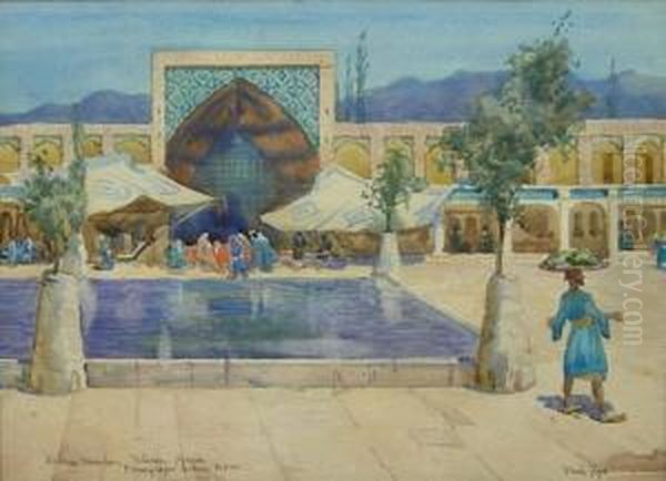 Fresh Figs, Persia Oil Painting by Peter MacGregor Wilson