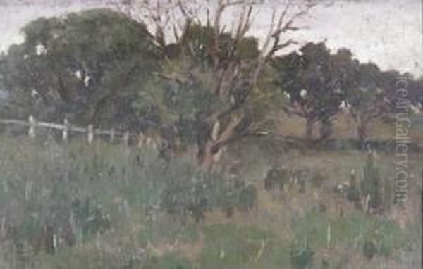 Brockham Oil Painting by William Heath Wilson