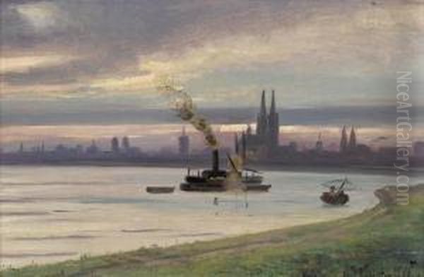 Koln Am Rhein Oil Painting by Eugen Windmuller