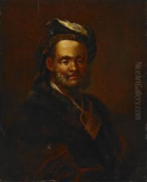 Tillskriven Oil Painting by Tiberius Domenikus Wocher