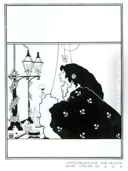 Cover design for 'The Yellow Book', Volume III, c.1894 Oil Painting by Aubrey Vincent Beardsley