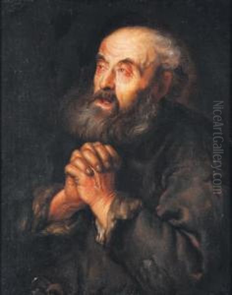 Saint Pierre Oil Painting by Artus Wollfort