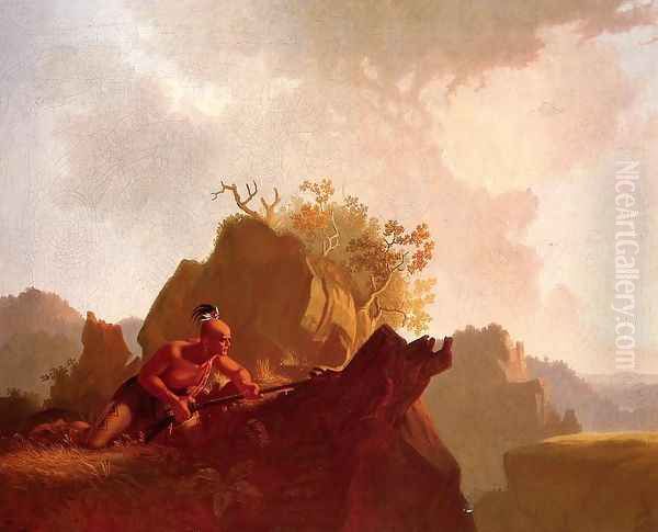 The Concealed Enemy Oil Painting by George Caleb Bingham