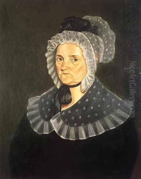 Jane Breathitt Sappington Oil Painting by George Caleb Bingham