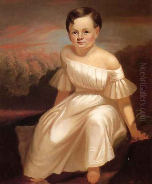 Miss Sallie Ann Camden Oil Painting by George Caleb Bingham