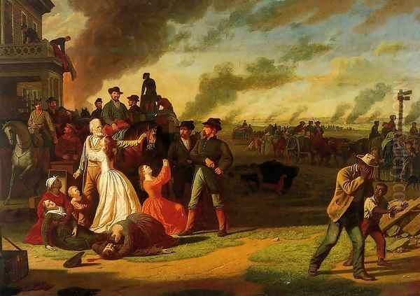 Order No. 11 Oil Painting by George Caleb Bingham