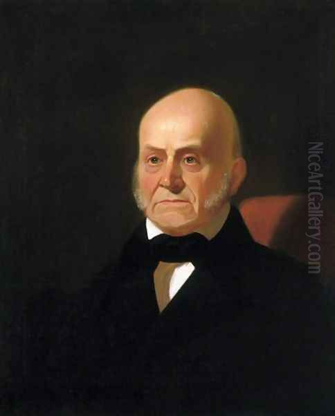 John Quincy Adams Oil Painting by George Caleb Bingham