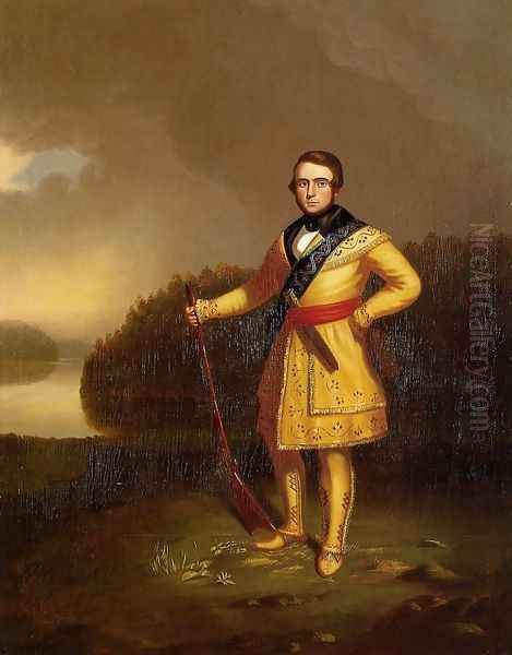 Leonidas Wetmore Oil Painting by George Caleb Bingham