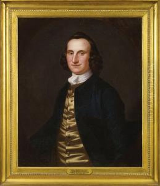 Portrait Of Thomas Willing Oil Painting by John Wollaston