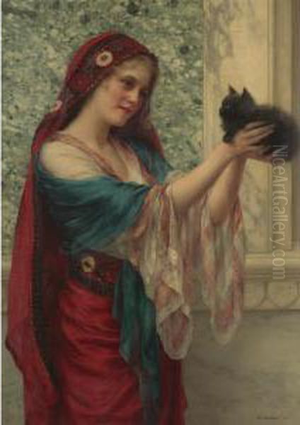 The Willing Captive Oil Painting by William Clarke Wontner