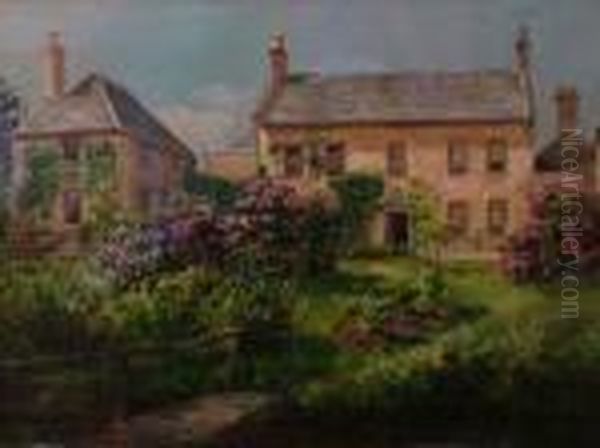 Marlee House Oil Painting by Catherine Mary Wood