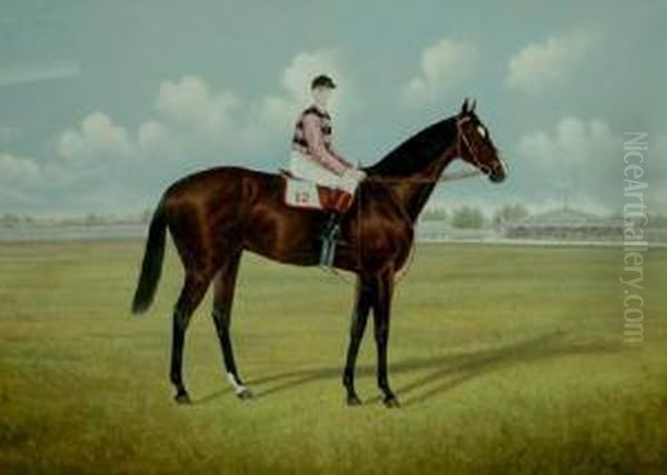 Jnr Race Horse #12 Oil Painting by Frederick, Woodhouse Jr.