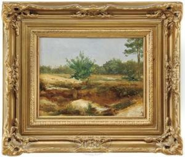 California Landscape Oil Painting by Theodore Wores