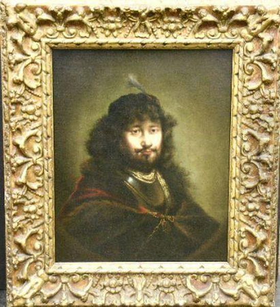 Signed Indistinctly (lr) Oil Painting by Thomas Worlidge