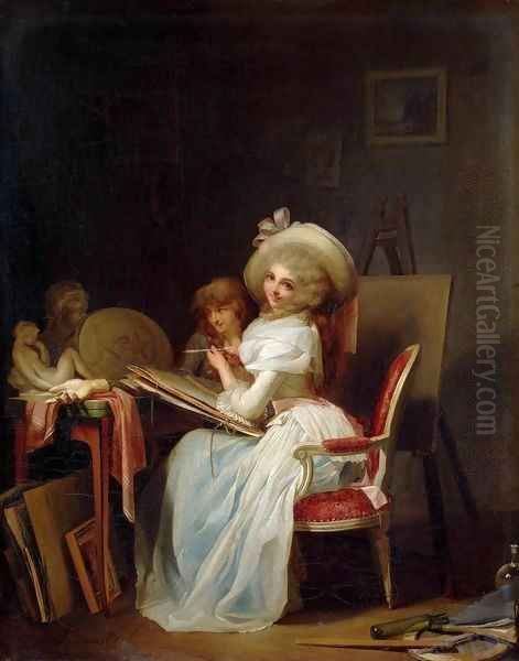 Painter Oil Painting by Louis Leopold Boilly