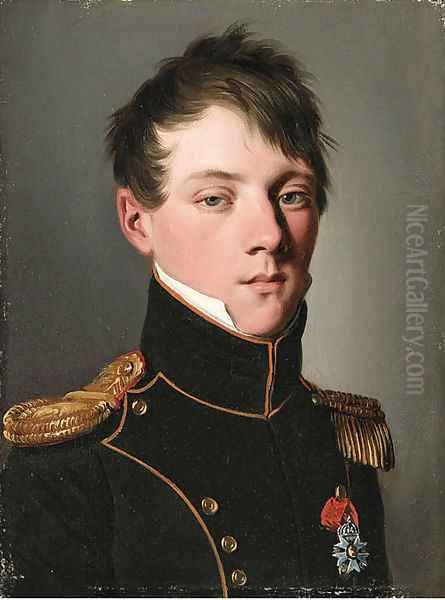 Portrait of a man Oil Painting by Louis Leopold Boilly