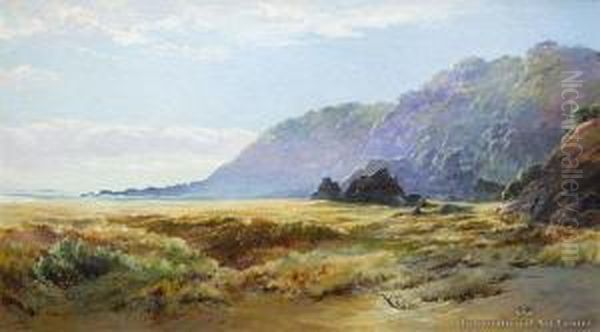 Karekare Beach, West Coast Oil Painting by Frank Wright