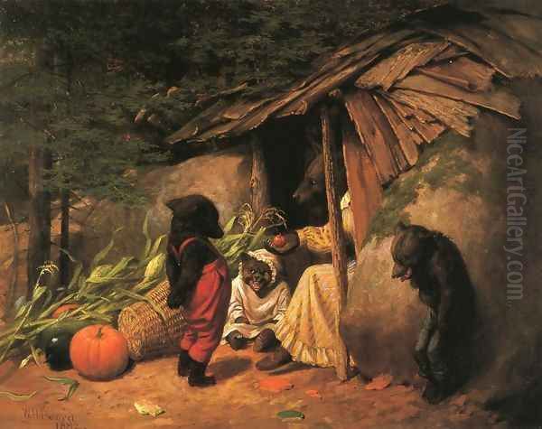 Little Accident Oil Painting by William Holbrook Beard