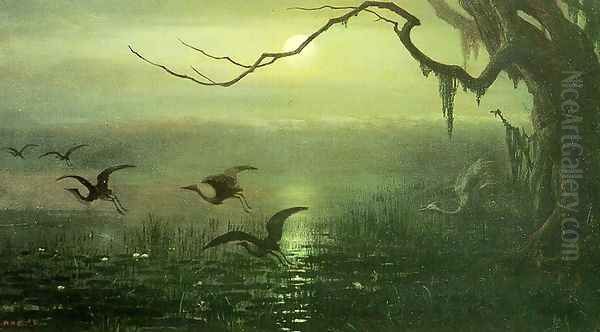 Phantom Crane 1891 Oil Painting by William Holbrook Beard