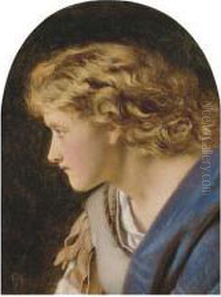 Imogen Oil Painting by Francis John Wyburd