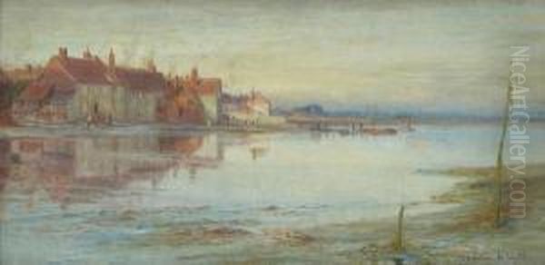 Bosham Oil Painting by Charles William Wyllie