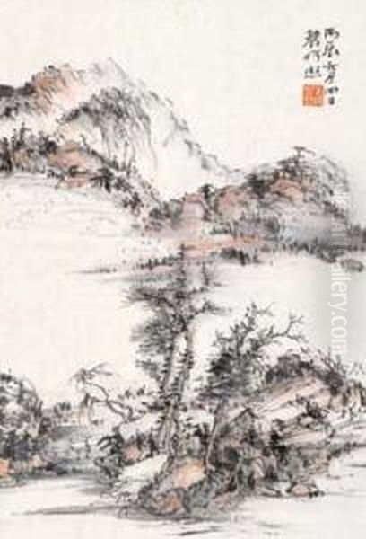 Landscape Oil Painting by Zeng Xi