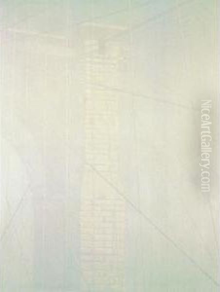 Brooklyn Bridge Oil Painting by Gao Xiang