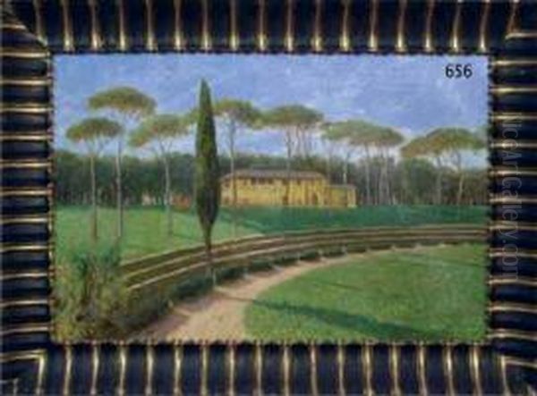 Villa Borghese Oil Painting by Bruno Ximenes