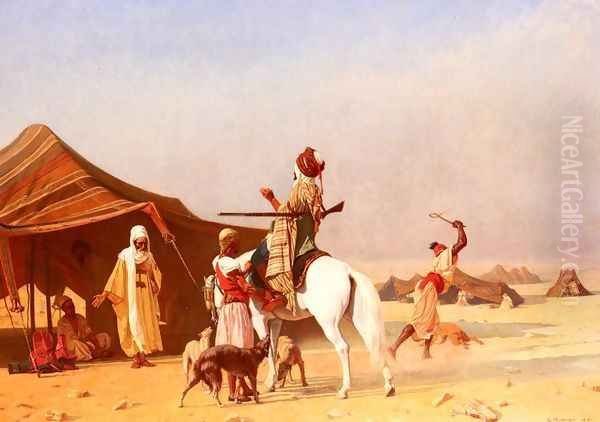 C'est Un Emir (It's the Emir) Oil Painting by Gustave Clarence Rodolphe Boulanger