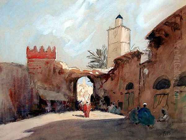 Tangiers (1) Oil Painting by Hercules Brabazon Brabazon