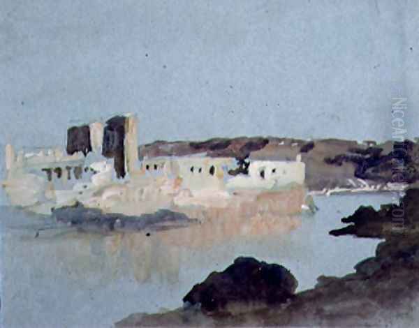 Philae Oil Painting by Hercules Brabazon Brabazon