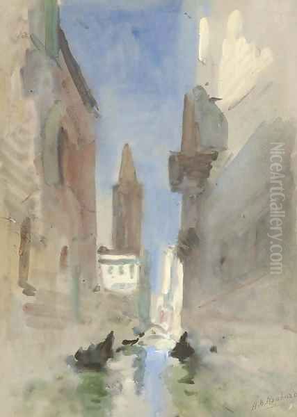 Venice, Italy Oil Painting by Hercules Brabazon Brabazon