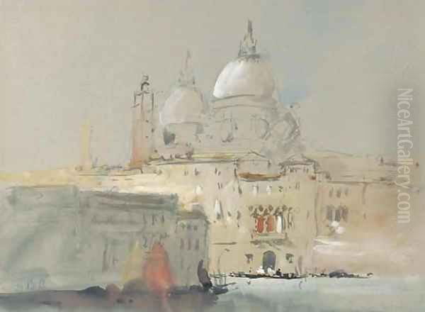 Santa Maria della Salute Oil Painting by Hercules Brabazon Brabazon