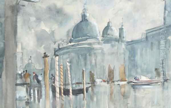 The Grand Canal, Venice Oil Painting by Hercules Brabazon Brabazon