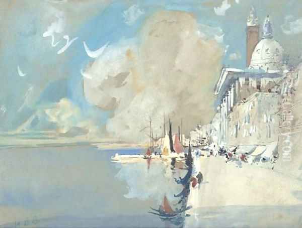 Venice 4 Oil Painting by Hercules Brabazon Brabazon