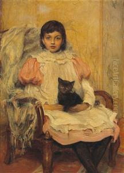 Companions Oil Painting by William Frederick Yeames