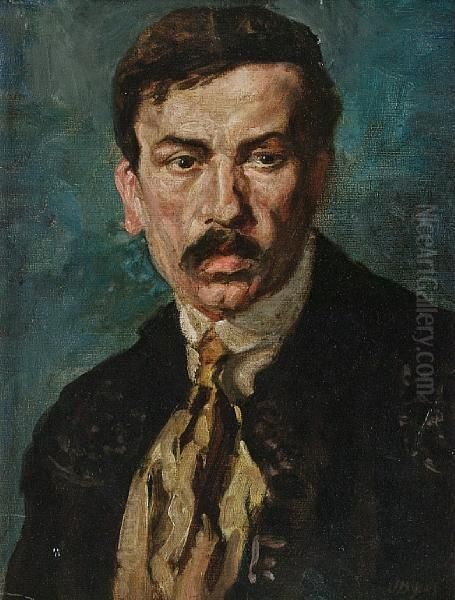 Portrait Of A Man Oil Painting by John Butler Yeats